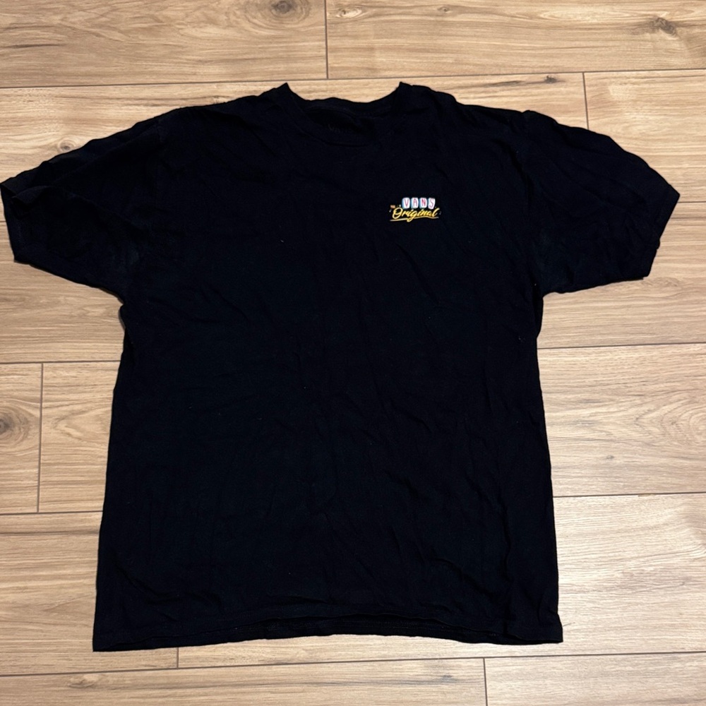 Vans Black Tee with Graphic Detail